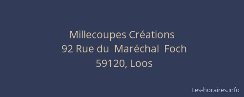 Millecoupes Créations