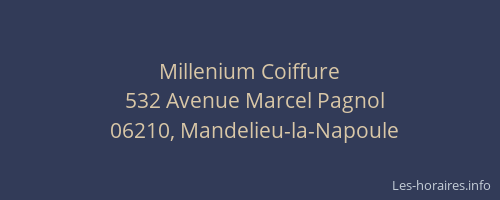 Millenium Coiffure