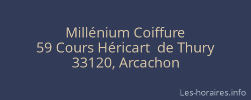 Millénium Coiffure