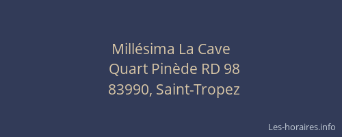 Millésima La Cave