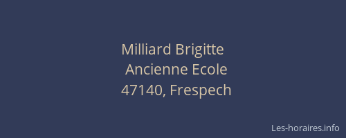 Milliard Brigitte