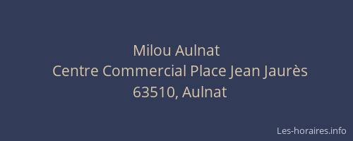 Milou Aulnat