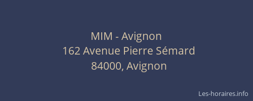 MIM - Avignon