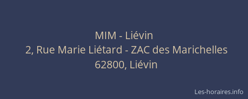 MIM - Liévin