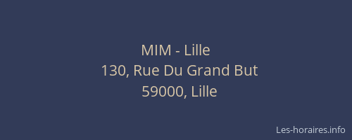 MIM - Lille