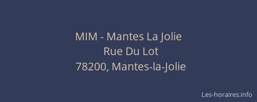 MIM - Mantes La Jolie