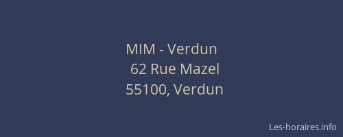 MIM - Verdun