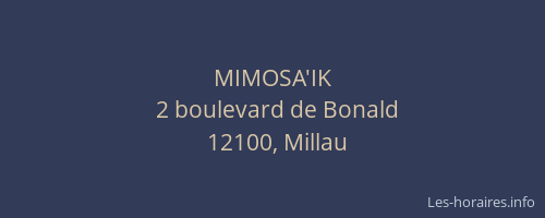 MIMOSA'IK