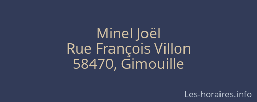 Minel Joël