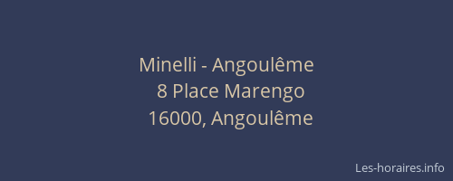 Minelli - Angoulême
