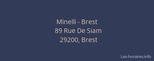 Minelli - Brest