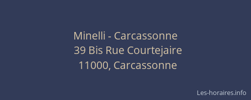 Minelli - Carcassonne