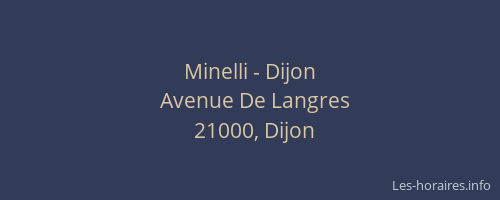 Minelli - Dijon