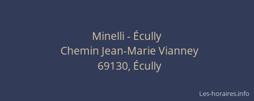 Minelli - Écully