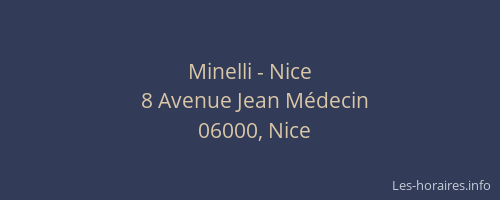 Minelli - Nice