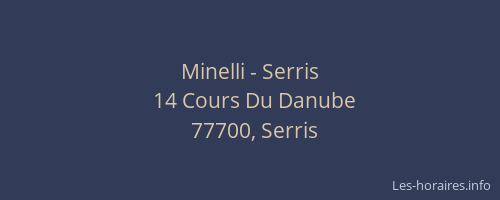 Minelli - Serris