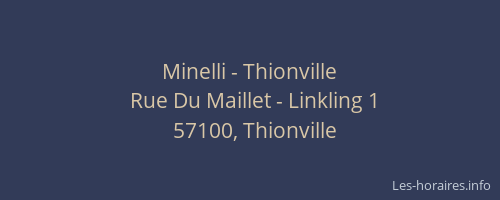 Minelli - Thionville
