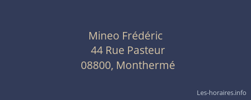 Mineo Frédéric