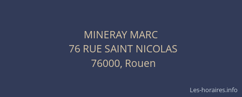MINERAY MARC