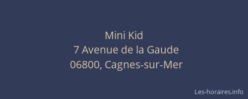 Mini Kid