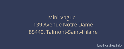 Mini-Vague
