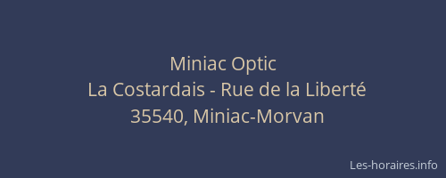 Miniac Optic
