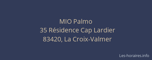 MIO Palmo