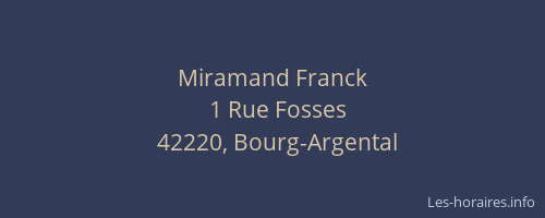 Miramand Franck