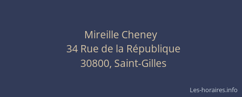 Mireille Cheney