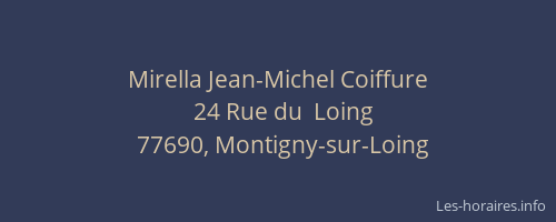 Mirella Jean-Michel Coiffure