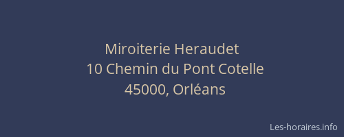 Miroiterie Heraudet