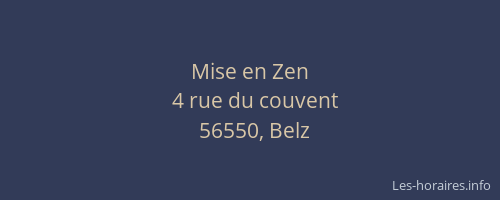 Mise en Zen
