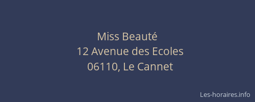 Miss Beauté