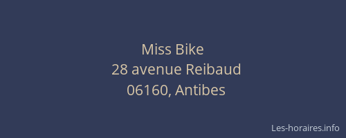 Miss Bike