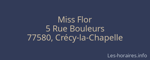 Miss Flor