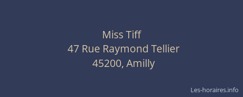 Miss Tiff