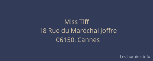 Miss Tiff