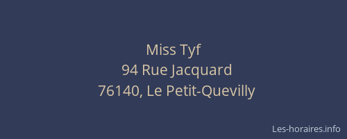 Miss Tyf