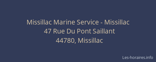 Missillac Marine Service - Missillac