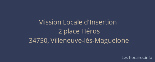 Mission Locale d'Insertion