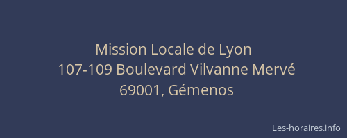 Mission Locale de Lyon