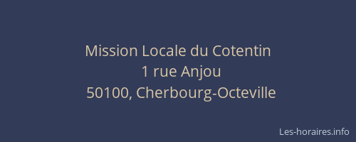 Mission Locale du Cotentin
