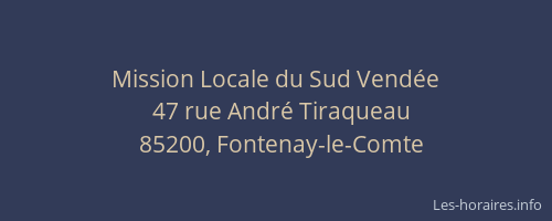 Mission Locale du Sud Vendée