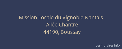 Mission Locale du Vignoble Nantais