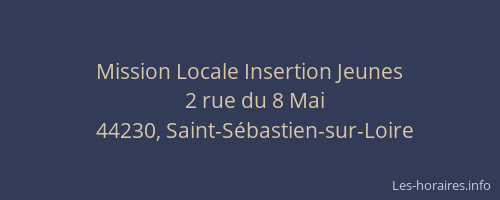 Mission Locale Insertion Jeunes