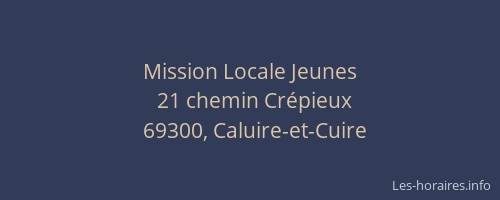 Mission Locale Jeunes