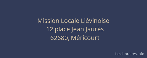 Mission Locale Liévinoise