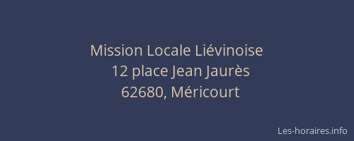 Mission Locale Li&eacute;vinoise
