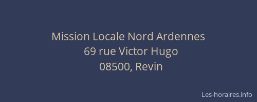 Mission Locale Nord Ardennes