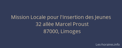 Mission Locale pour l'Insertion des Jeunes